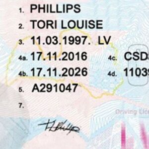 Buy CSDD Registered Driver's License In Latvia