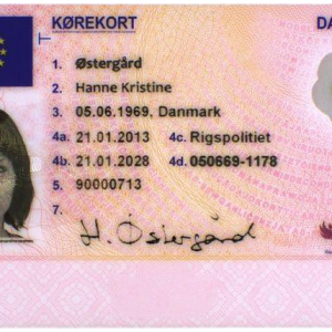 Buy ID Card Of Denmark