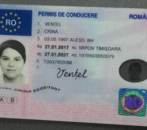 Romanian Driver's License